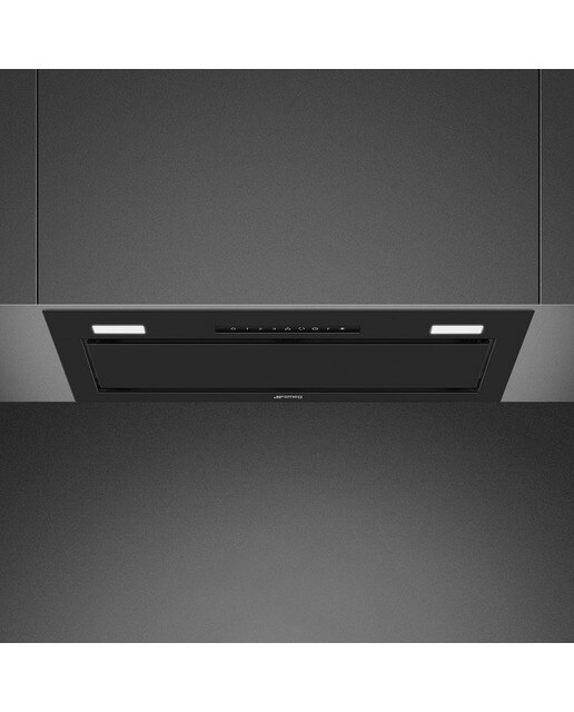 Exaustor Encastrável Smeg Universal KSG6P4MB de 3 Velocidades + 1 Intensiva e de 60 cm - Preto Mate Preto-1