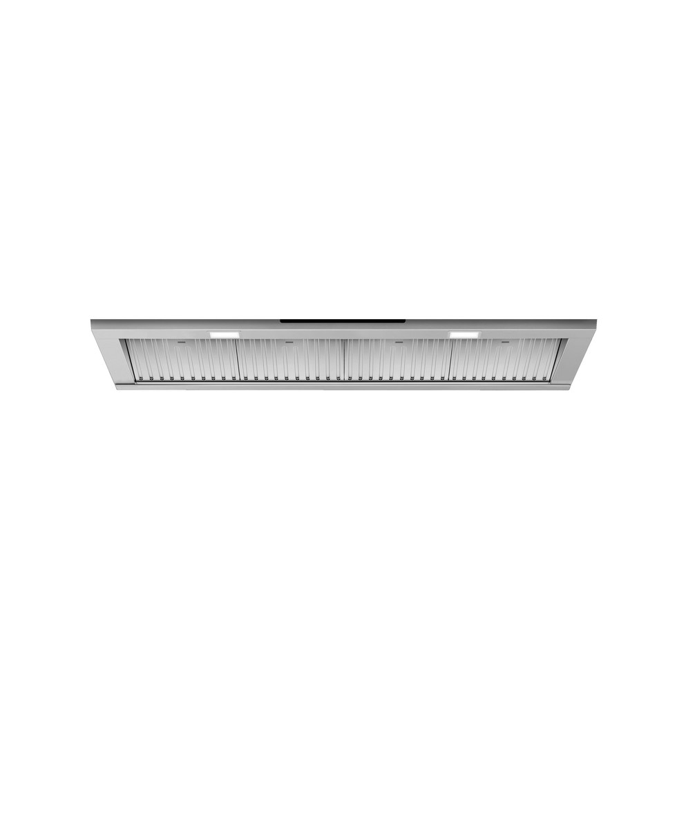 Exaustor Encastrável Smeg Universal KSGT124X de 3 velocidades + 1 Intensiva e de 120 cm - Aço Inox Inox-1