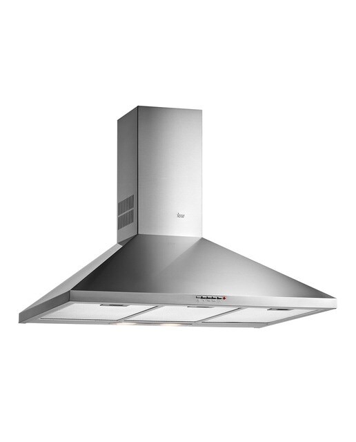 Imagem 0 de Exaustor de Parede Teka DBP 90 PRO Piramidal com 4 Velocidades e de 90 cm - Inox