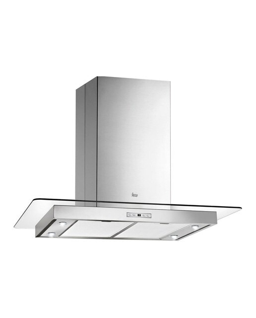 Imagem 0 de Exaustor de Ilha Teka DG3 ISLA 985 Motor EcoPower e Aba em Vidro com 4 Velocidades e de 90 cm - Aço Inoxidável