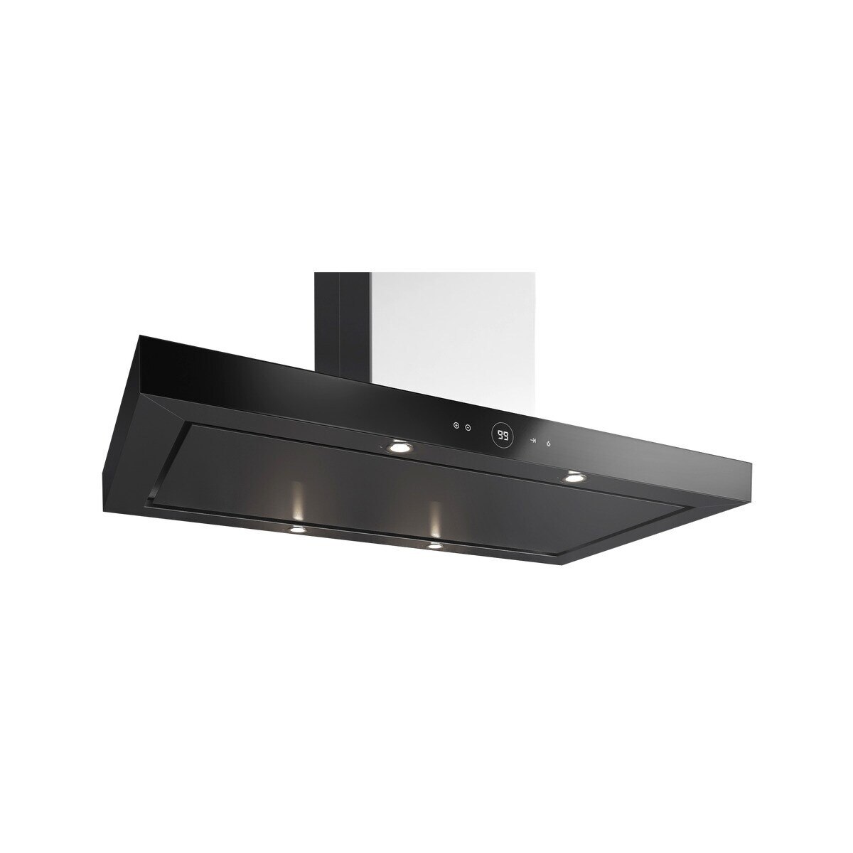 Exaustor de Ilha Teka DPL ISLA 1185 Aspiração Perimetral e Motor EcoPower com 4 Velocidades e de 110 cm - Inox e Vidro Preto Inox/Cristal-4