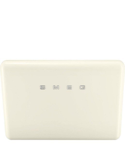 Exaustor de Parede Smeg Anni 50 Série Ângular KFAB75CR com 4 Velocidades e de 75 cm - Creme Polido Creme-1