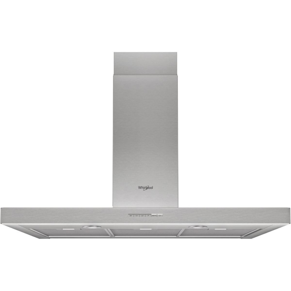 Imagem 0 de Exaustor de Parede Whirlpool WCollection WHBS93FLEX com 4 Velocidades e de 89,8 cm - Inox
