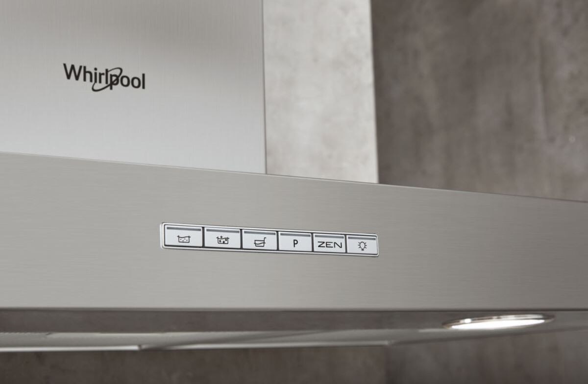 Exaustor de Parede Whirlpool WCollection WHBS93FLEX com 4 Velocidades e de 89,8 cm - Inox Aço inoxidável-5