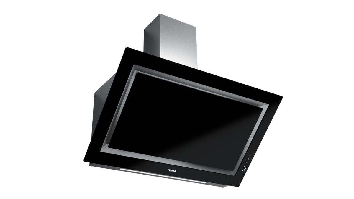 Exaustor de Parede Teka DLV 98660 BK Aspiração Perimetral e Função FreshAir com 4 Velocidades e de 90 cm - Preto Preto-3