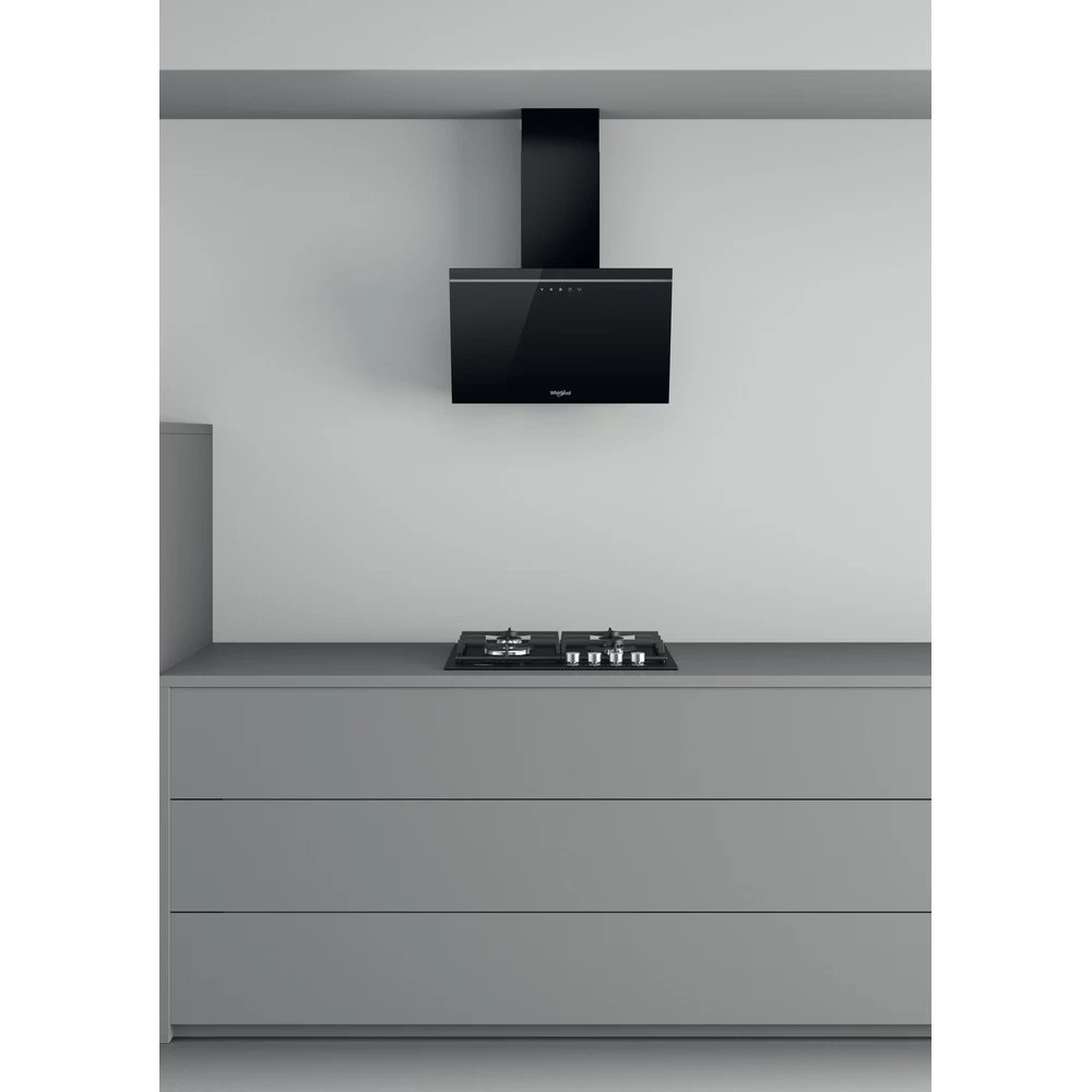 Exaustor de Parede Whirlpool AKR 62F LT K de 4 Velocidades e de 60 cm - Preto Preto-2