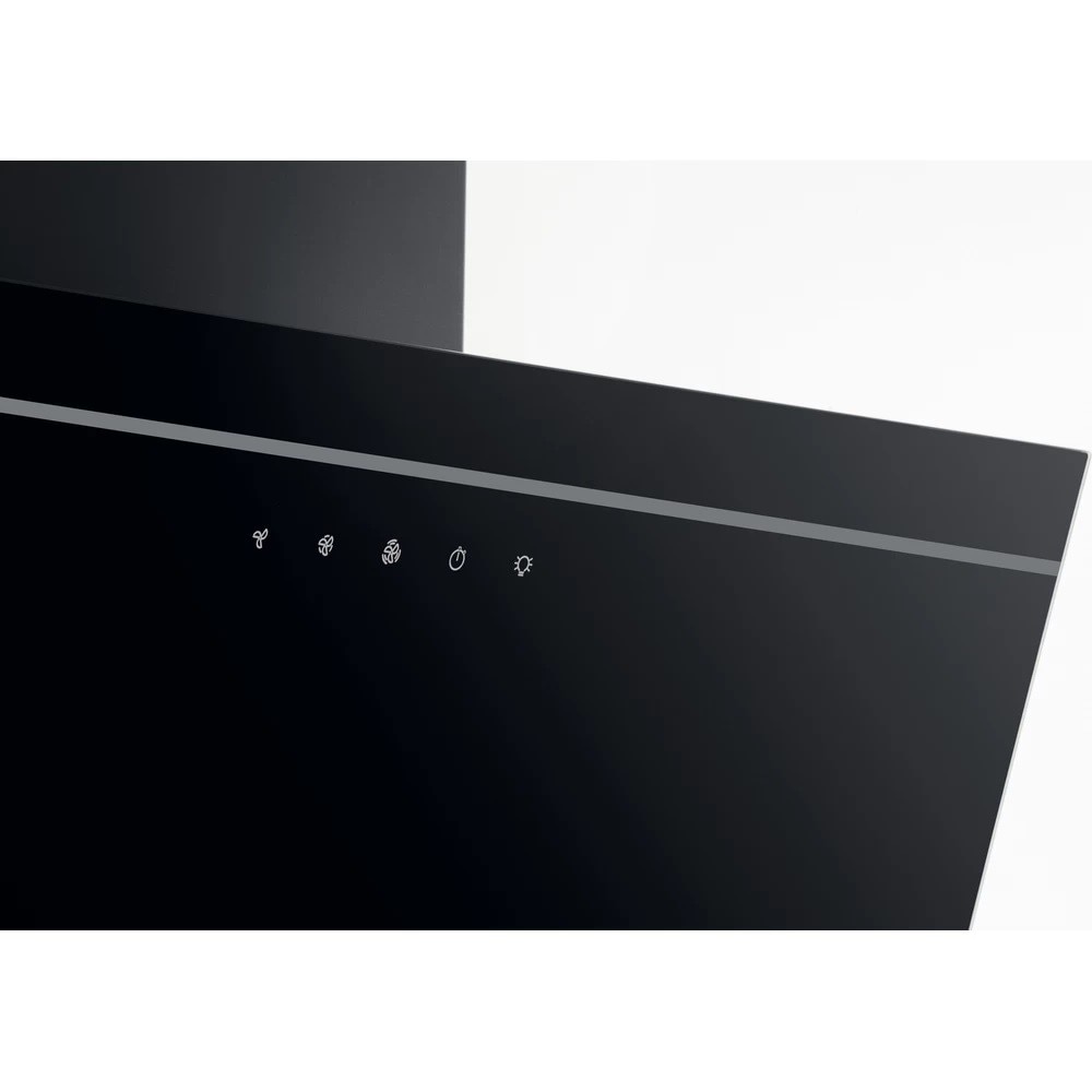 Exaustor de Parede Whirlpool AKR 62F LT K de 4 Velocidades e de 60 cm - Preto Preto-7
