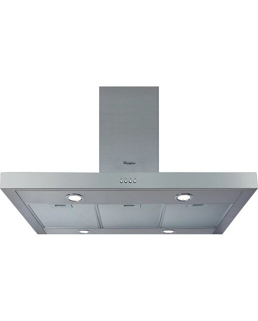 Exaustor de Ilha Whirlpool WIB93LMX de 3 Velocidades e 90 cm - Inox Inox-1