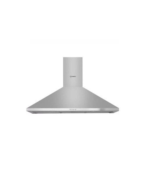 Imagem 0 de Exaustor de Parede Indesit IHPC 9.5 LM X de 3 Velocidades e 90 cm - Inox