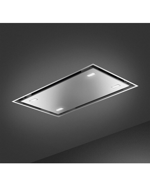 Imagem 0 de Exaustor de Teto Encastrável Smeg Universal KSCB94X de 4 Velocidades e de 90 cm - Aço Inox
