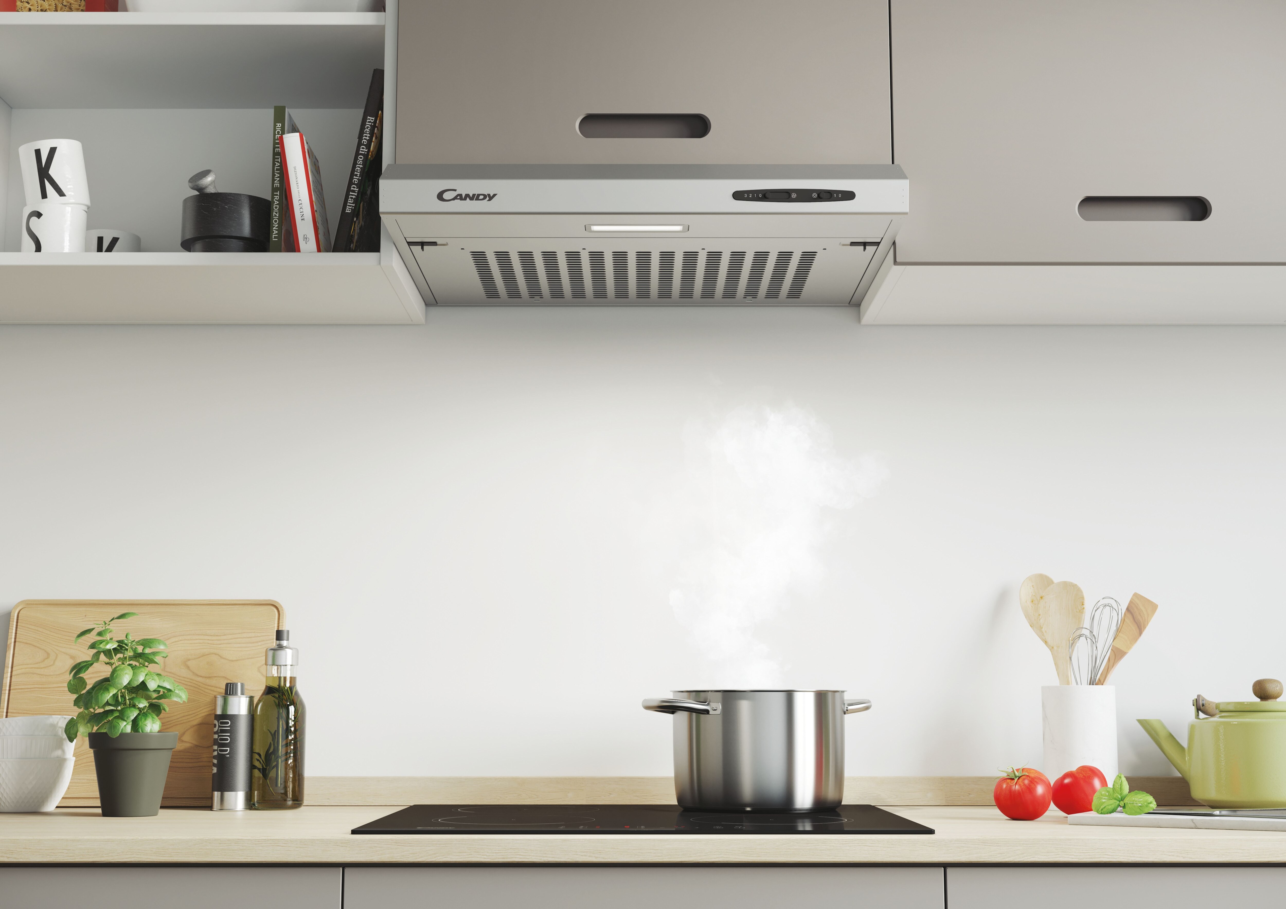 Exaustor Convencional Encastrável Candy CFT610/5S/1/4U de 3 Velocidades - Inox Inox-4