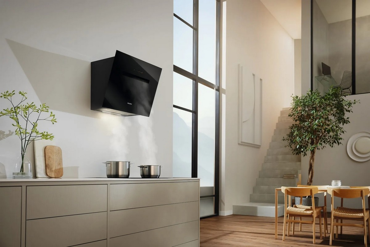 Exaustor de Parede Miele DAH 1650 OBSW Active de 3 Velocidades e de 59,8 cm - Preto Obsidiana Preto-3
