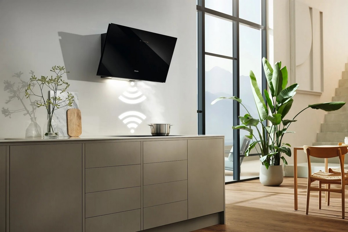 Exaustor de Parede Miele DAH 2960 OBSW Escala de 3 Velocidades e de 89,8 cm - Preto Obsidiana Preto-3