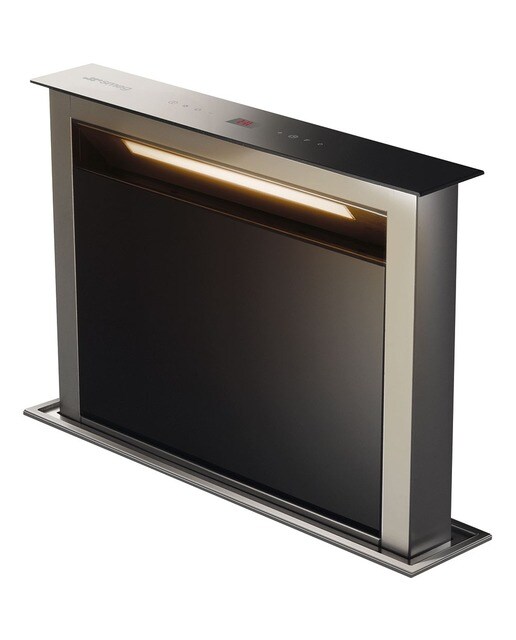Exaustor de Bancada Smeg Universal KDD60VXE-3 de 4 Velocidades + 1 Intensiva e de 60 cm - Preto Preto-1