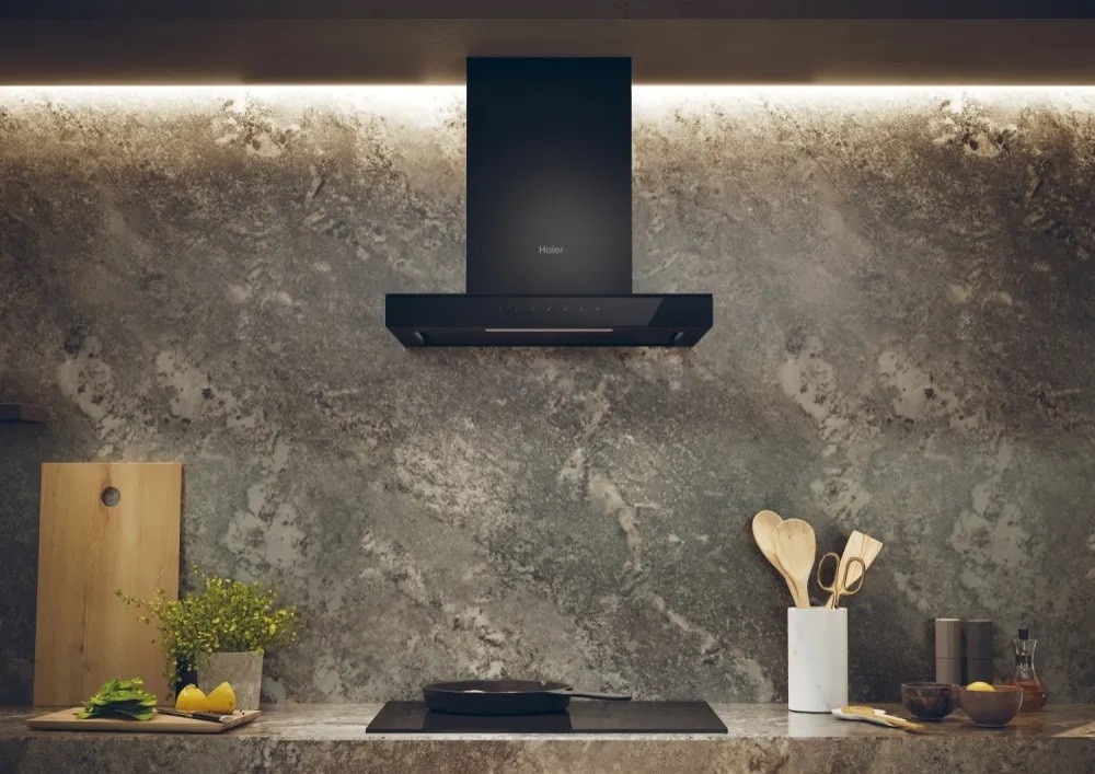 Exaustor de Parede Haier HATS6CBS4BWIFI de 5 Velocidades e de 60 cm - Preto Preto-5