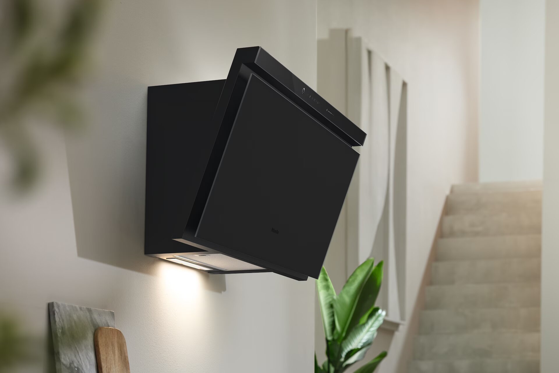 Exaustor de Parede Miele DAH 4980 Sienna com Motor ECO e 90 cm - Preto Mate Preto mate-4