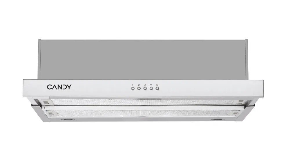 Exaustor Telescópico Candy CBT6ESMX de 4 Velocidades e de 60 cm - Inox e Silver Inox-2