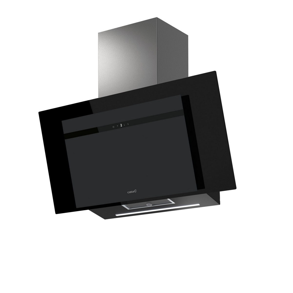 Exaustor de Parede Cata THALASSA EVO 900 GBK de 6 Velocidades Preto-1