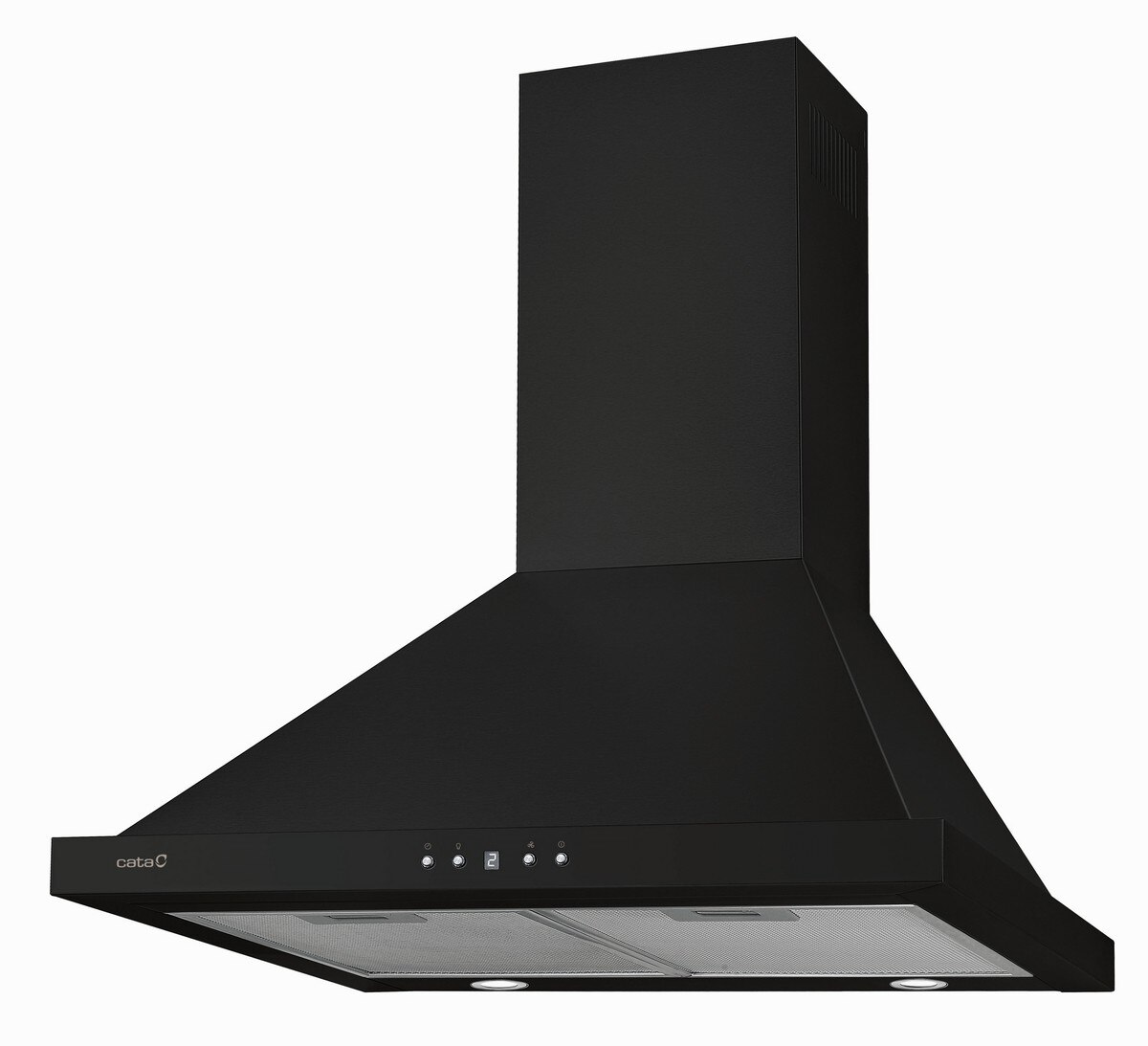 Exaustor de Parede Cata BETA PRO 6000 BK de 3 Velocidades Preto-1