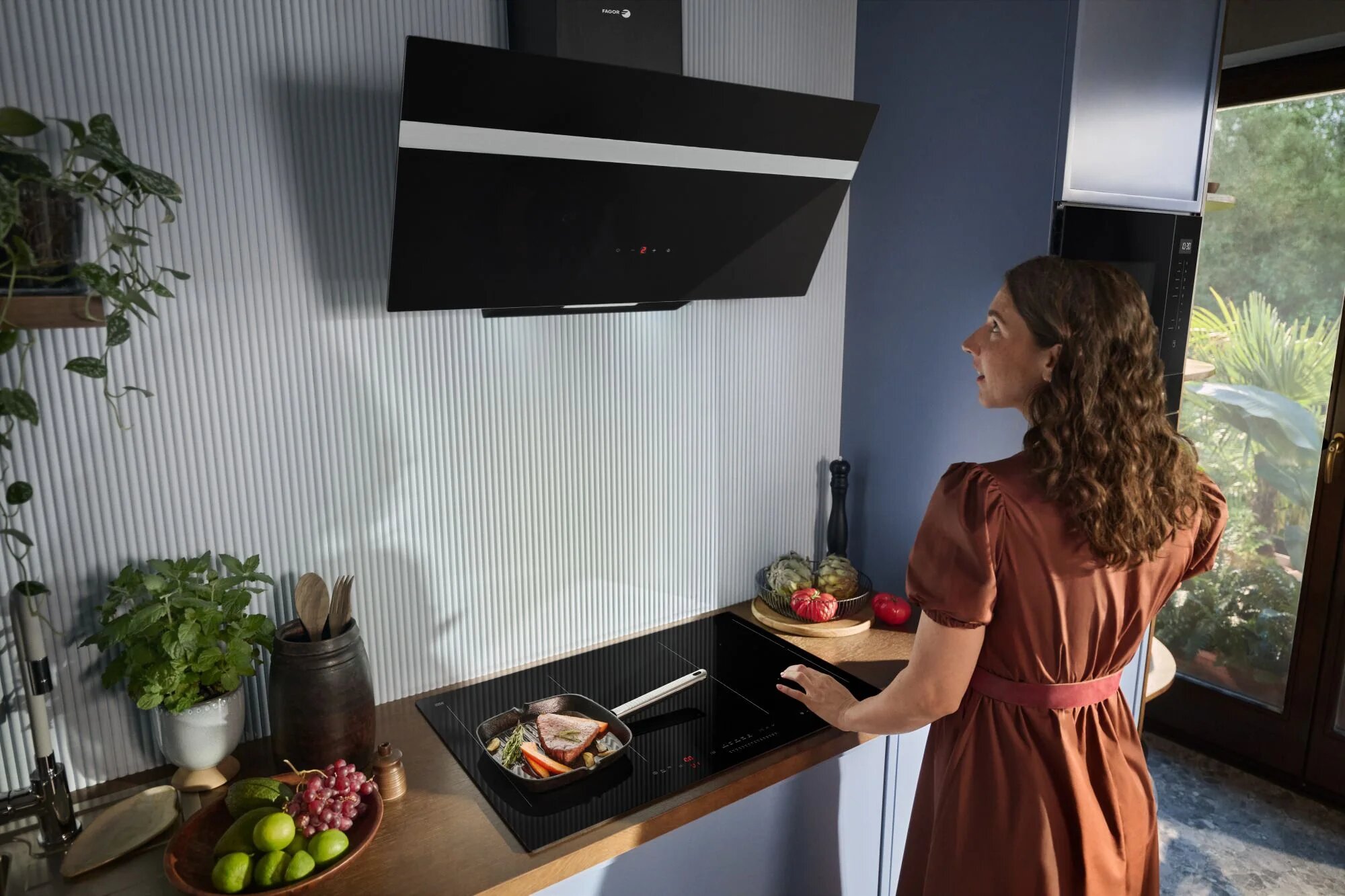 Exaustor de Parede Fagor 3CFT-909N Master de 4 Velocidades Inox-4