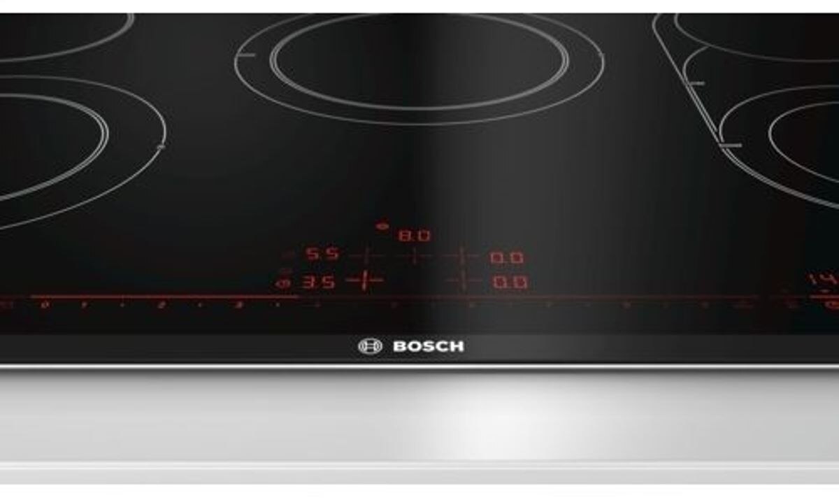 Placa de Vitrocerâmica Bosch Série 8 PKM875DP1D com 5 Zonas e de 80 cm - Preto Preto-2