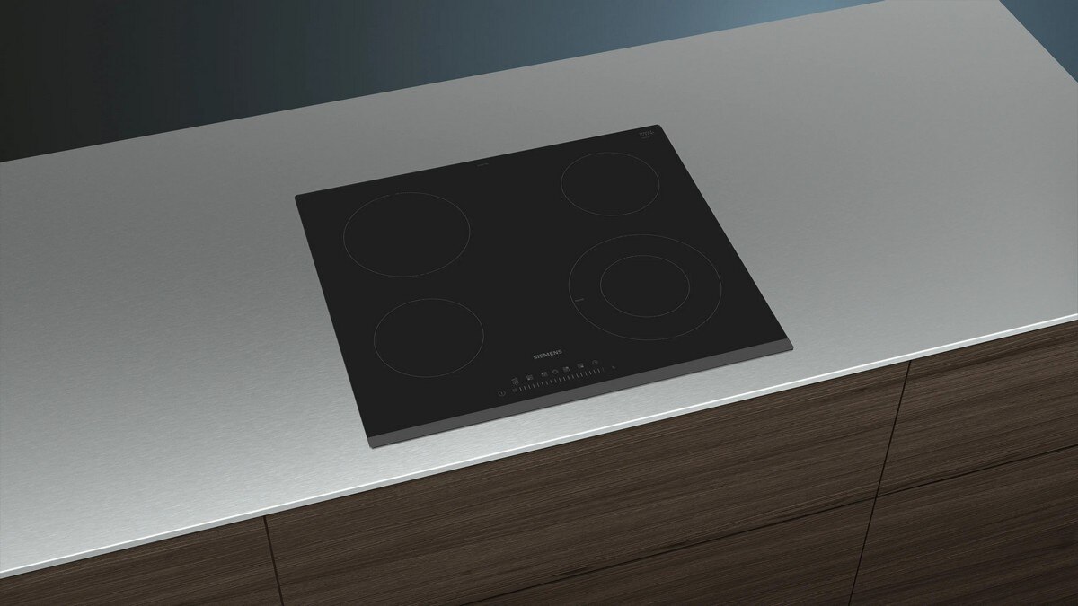 Placa de Vitrocerâmica Siemens iQ300 ET631FFP8E com 4 Zonas e de 60 cm - Preto Preto-4