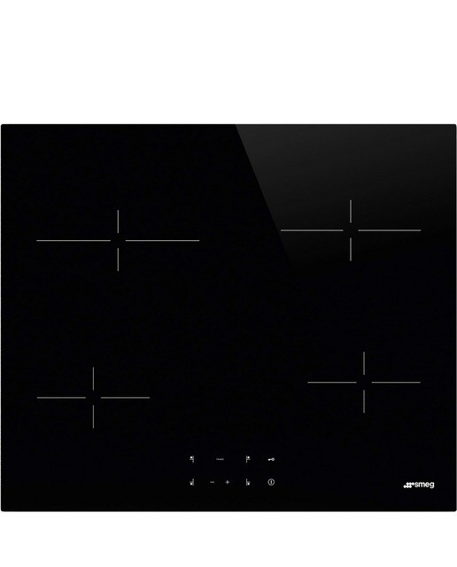 Imagem 0 de Placa de Vitrocerâmica Smeg Universal SE264TD1 com 4 Zonas e de 60 cm - Preto
