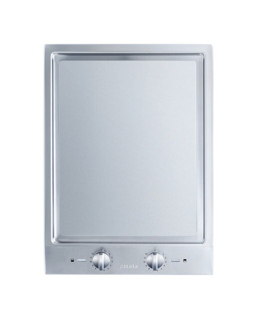 Imagem 0 de Placa Teppan Yaki Miele CS1327Y ProLine com 2 Zonas e de 38 cm - Aço Inox