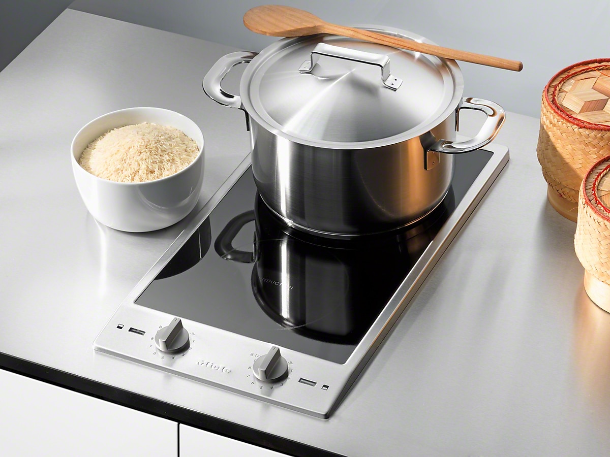 Placa Modular de Indução Miele CS12121I ProLine com 2 Zonas e de 28,8 cm - Aço Inox e Preto Inox/Preto-2