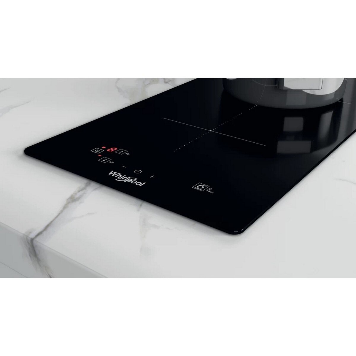 Placa Modular de Indução Whirlpool WS Q0530 NE de 2 Zonas e de 28,4 cm - Preto Preto-6
