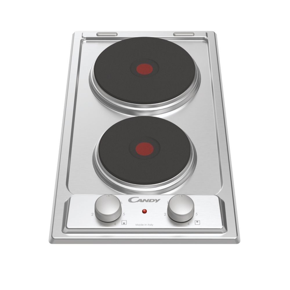 Placa Elétrica Candy CE32XK de 2 Zonas e de 28,8 cm - Inox Inox-2