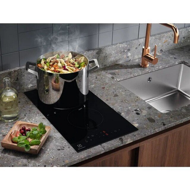Placa Modular Vitrocerâmica Electrolux LHR3233CK Série 300 Dominó de 2 Zonas e 30 cm - Preto Preto-7