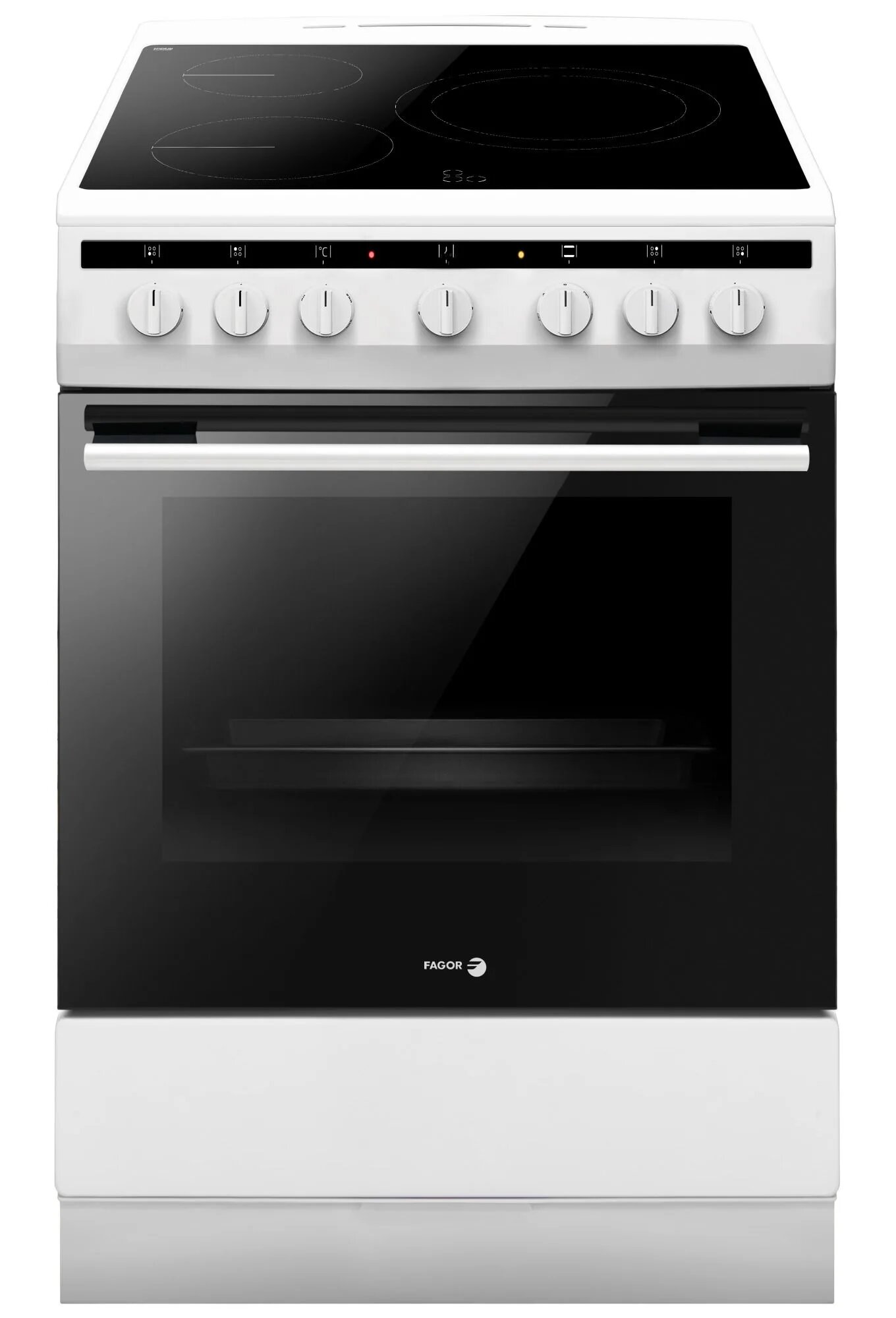 Imagem 0 de Fogão Elétrico com Placa de Vitrocerâmica Fagor 3CLV-600BB e Forno Elétrico Comfort