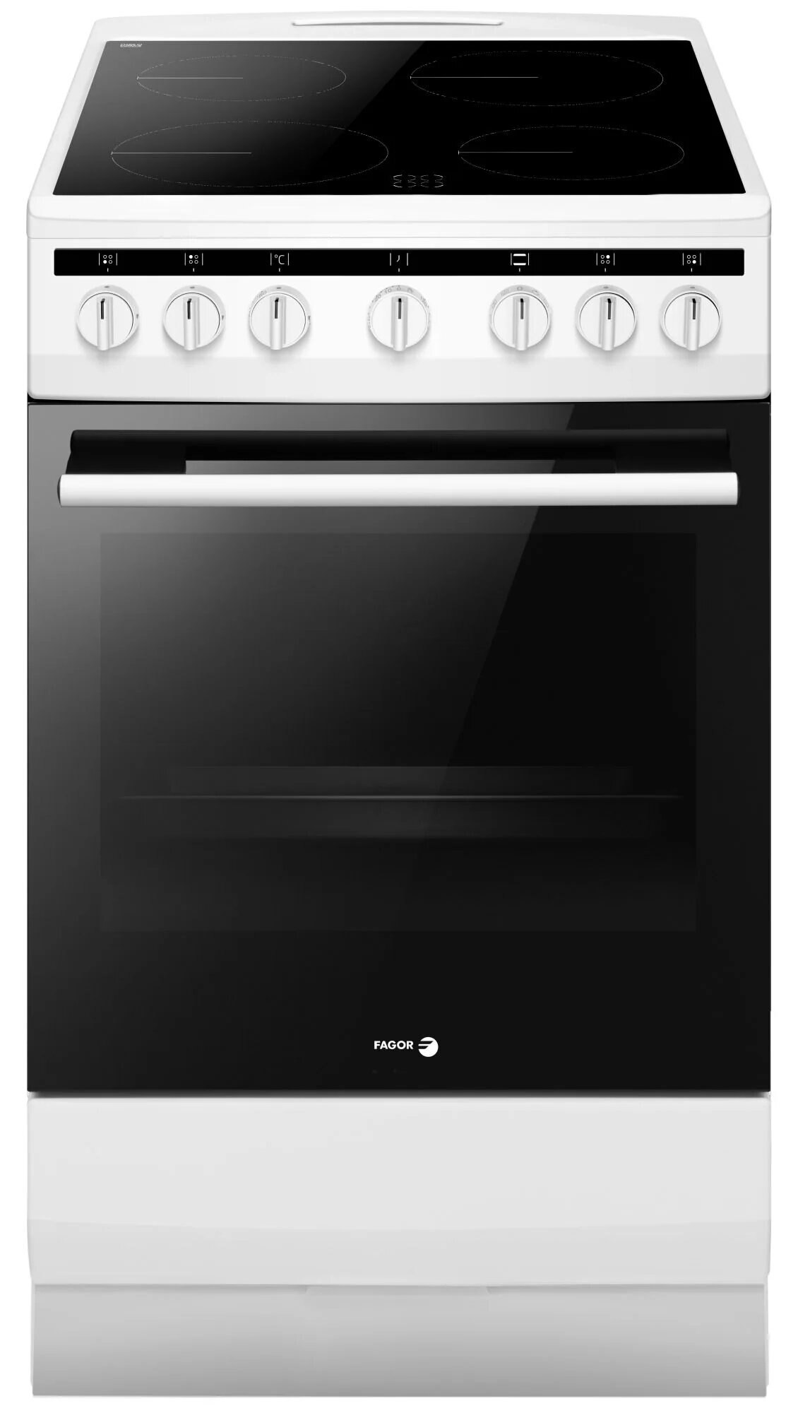 Imagem 0 de Fogão Elétrico com Placa de Vitrocerâmca Fagor 3CLV-500BB e Forno Elétrico Classic