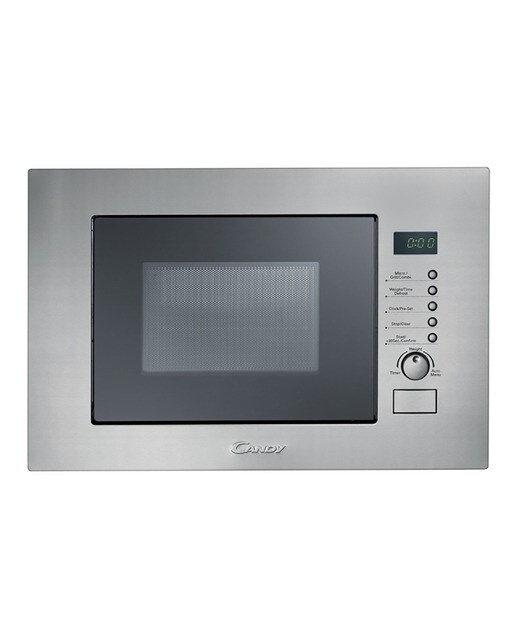 Imagem 0 de Micro-ondas Encastrável com Grill Candy Wave 600 Full Door MIC20 GDFX de 800 W e de 20 Litros - Inox