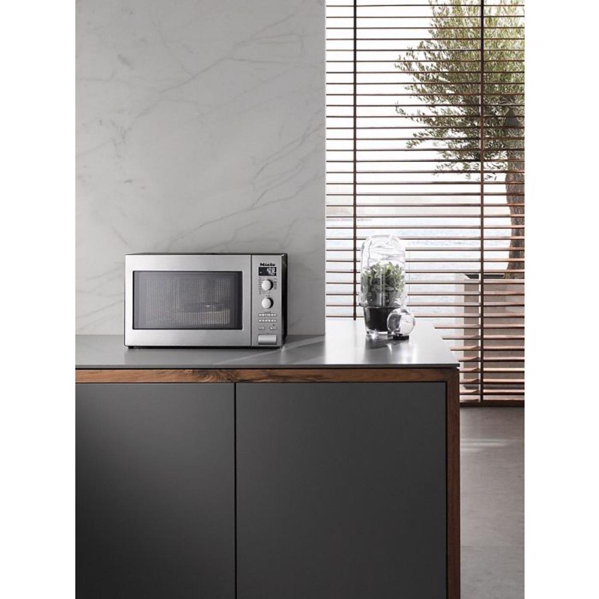Micro-ondas com Grill Miele M6012SCEDST de 800 W e de 26 Litros - Aço Inox 2