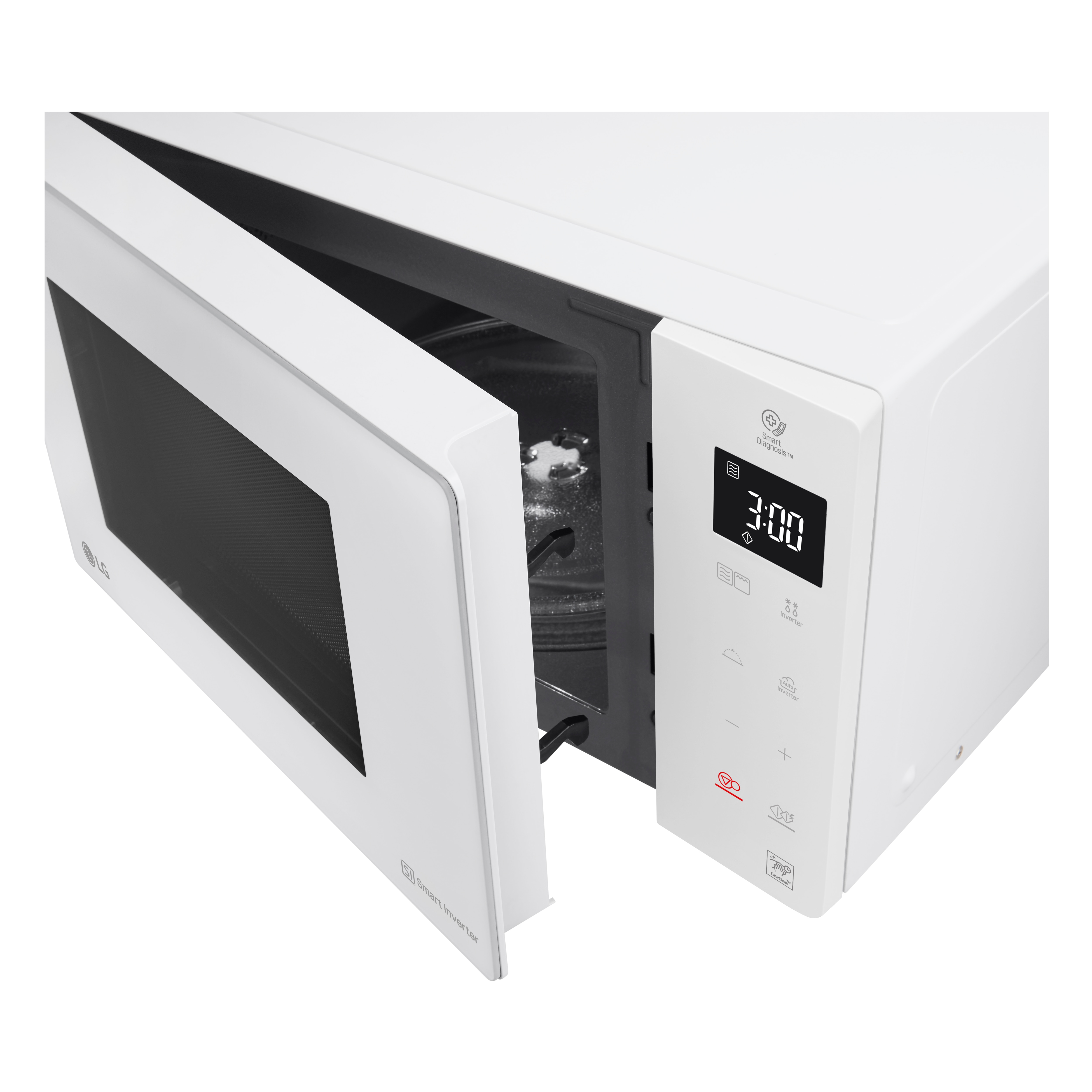 Micro-ondas com Grill LG MH6535GDH de 1000 W NeoChef, Smart Inverter e EasyClean e Capacidade de 25 L - Branco Branco-6