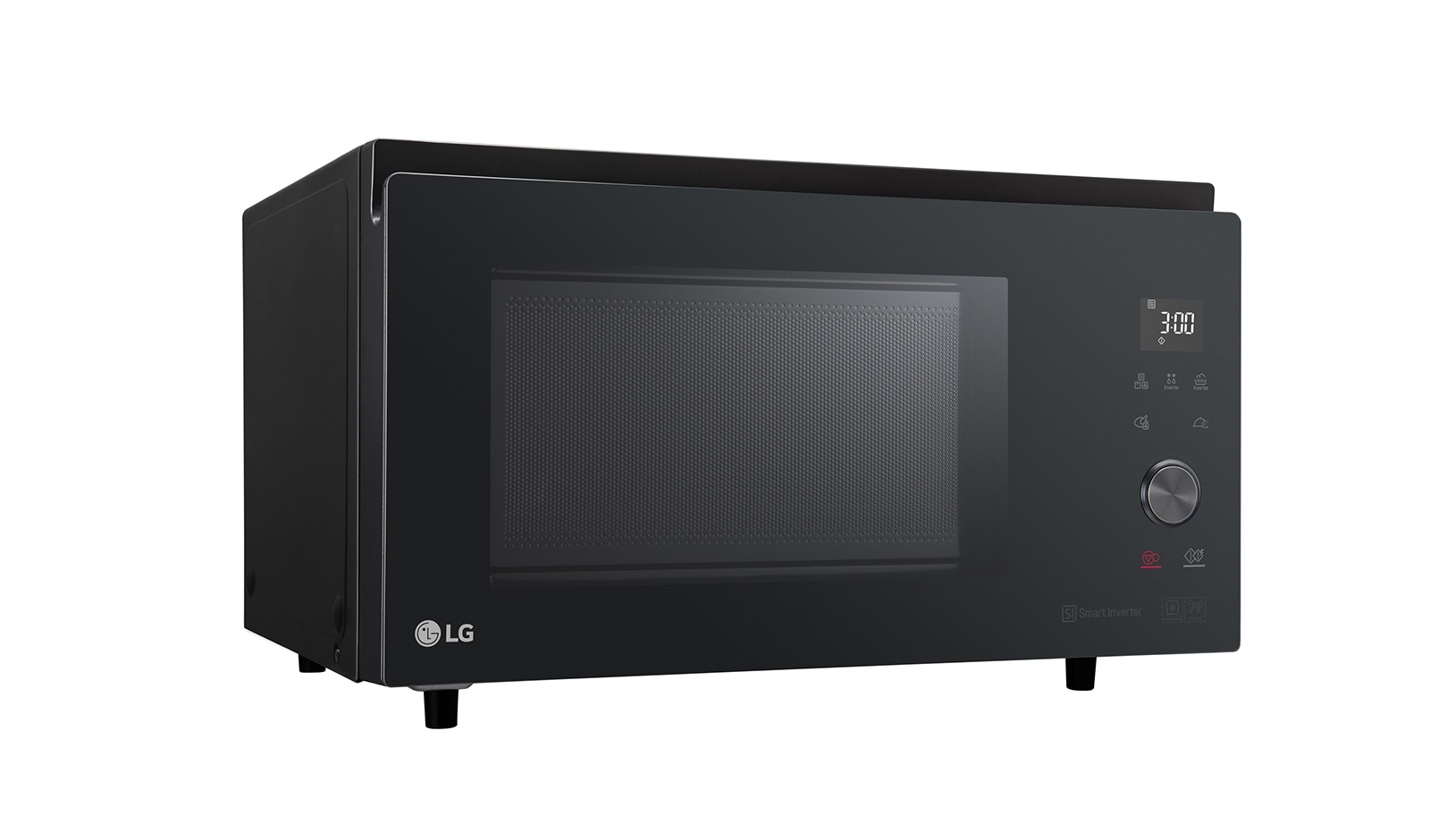 Micro-ondas com Grill e Convecção LG MJ3965BPS de 1100 W NeoChef?, Smart Inverter, EasyClean? e Capacidade de 39 L - Preto Preto-4