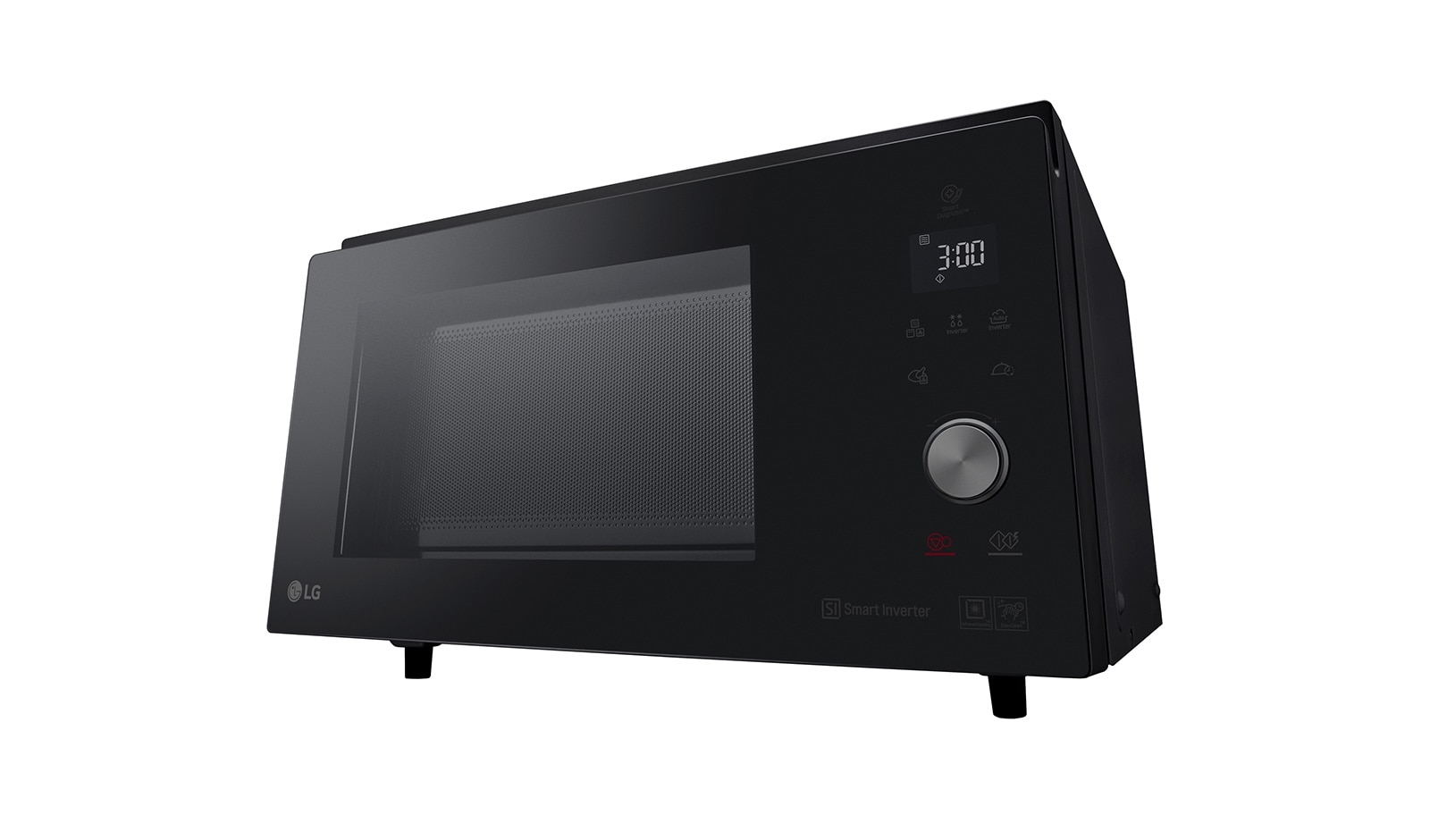 Micro-ondas com Grill e Convecção LG MJ3965BPS de 1100 W NeoChef?, Smart Inverter, EasyClean? e Capacidade de 39 L - Preto Preto-5