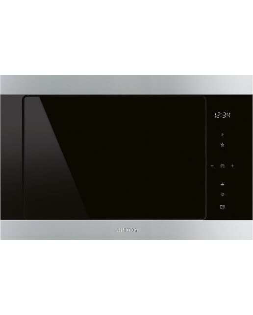 Micro-ondas com Grill Encastrável Classica Smeg FMI325X de 900 W e Capacidade de 25 Litros - Aço Inox Aço inoxidável-1