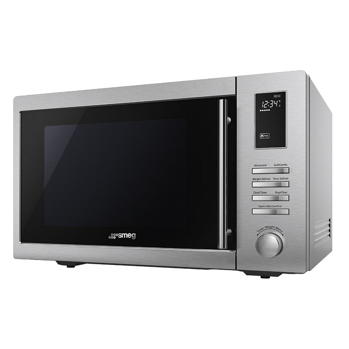 Micro-ondas com Grill Universal Smeg MOE25X de 900 W e Capacidade de 25 Litros - Aço Inox Inox-3