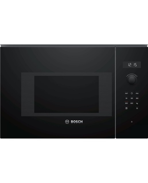Micro-ondas Encastrável Bosch Série 6 de 800 W e Capacidade de 20 Litros Preto-1