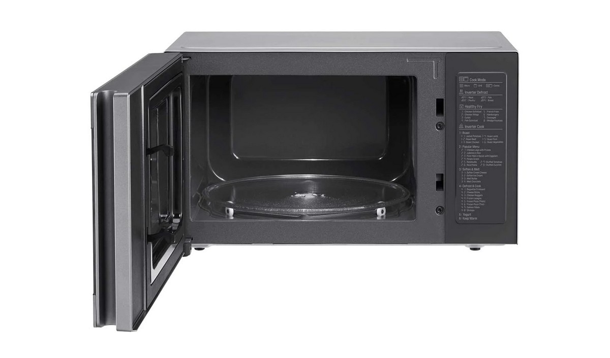 Micro-ondas com Grill LG MH6565CPS NeoChef?, Smart Inverter, EasyClean? de 1000 W e Capacidade de 25 Litros - Inox Inox-4