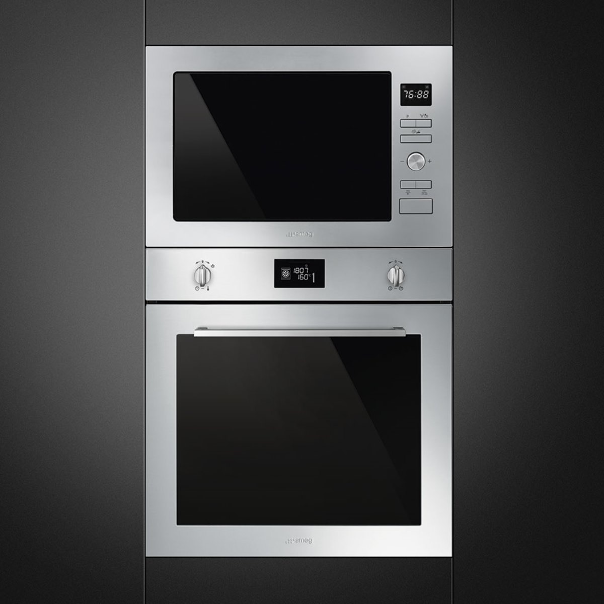 Micro-ondas com Grill Encastrável Selezione Smeg FMI425X de 900 W e Capacidade de 25 Litros - Aço Inox Inox-2