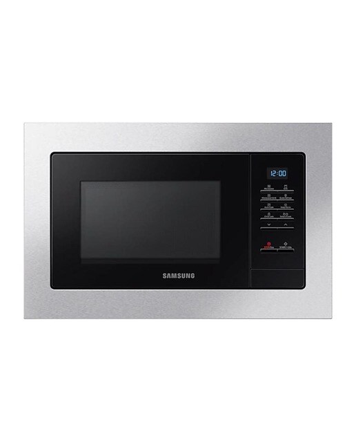 Imagem 0 de Micro-ondas com Grill Encastrável Samsung MG23A7013CT/EC de 800 W e Capacidade para 23 L - Preto e Aço Inoxidável