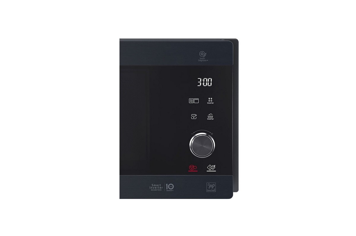 Micro-ondas com Grill LG MH6565CPW NeoChef™, Smart Inverter, EasyClean™ de 1000 W e Capacidade de 25 Litros - Preto Mate Preto mate-4