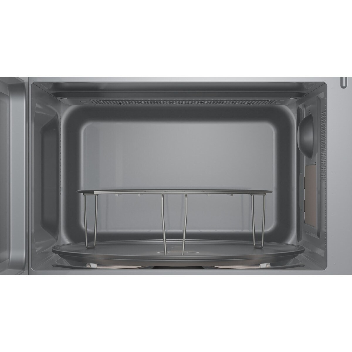 Micro-ondas com Grill Encastrável Siemens iQ300 BE623LMB3 Hidrolítico de 800 W e Capacidade de 20 Litros - Preto Preto-2
