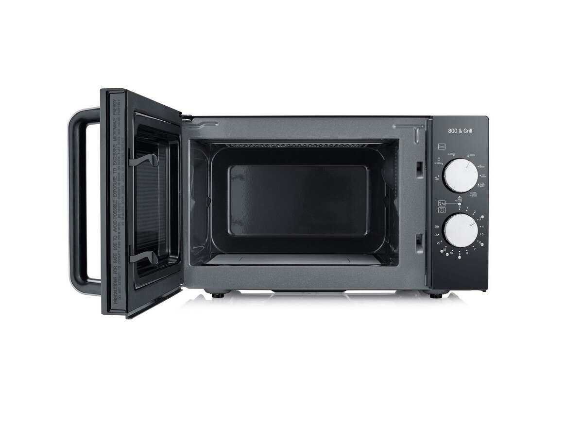 Micro-ondas com Grill Severin MW7762 sem Prato, de 800 W e Capacidade de 20 Litros - Preto Preto-3