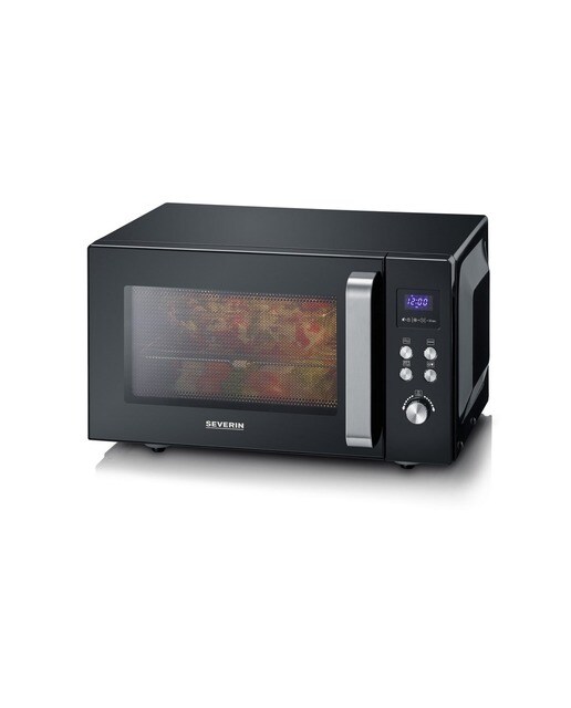 Imagem 0 de Micro-ondas com Grill Severin MW7771 de 900 W e Capacidade de 25 Litros - Preto
