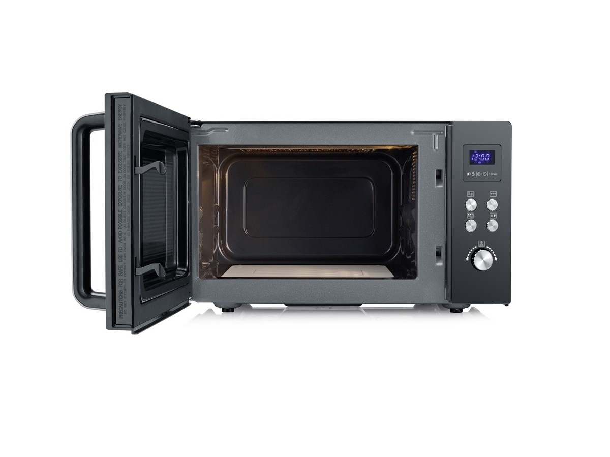 Micro-ondas com Grill Severin MW7771 de 900 W e Capacidade de 25 Litros - Preto Preto-3